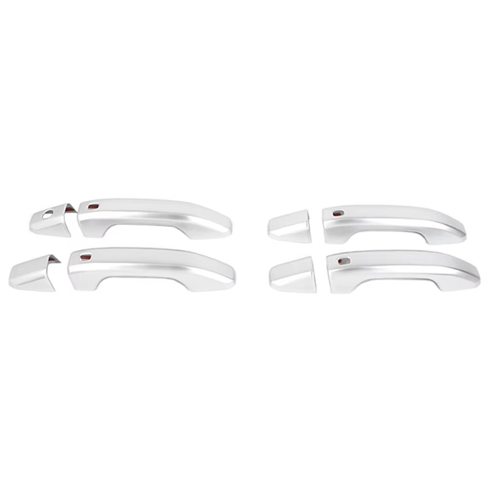 TONMHXA Kompatibel Mit Chevrolet Für Silverado 2019 2020 2021 2022 2023 2024 ABS Außentürgriff Shell Trim Abdeckung Für Autozubehör Auto Türgriff Abdeckung(White) von TONMHXA