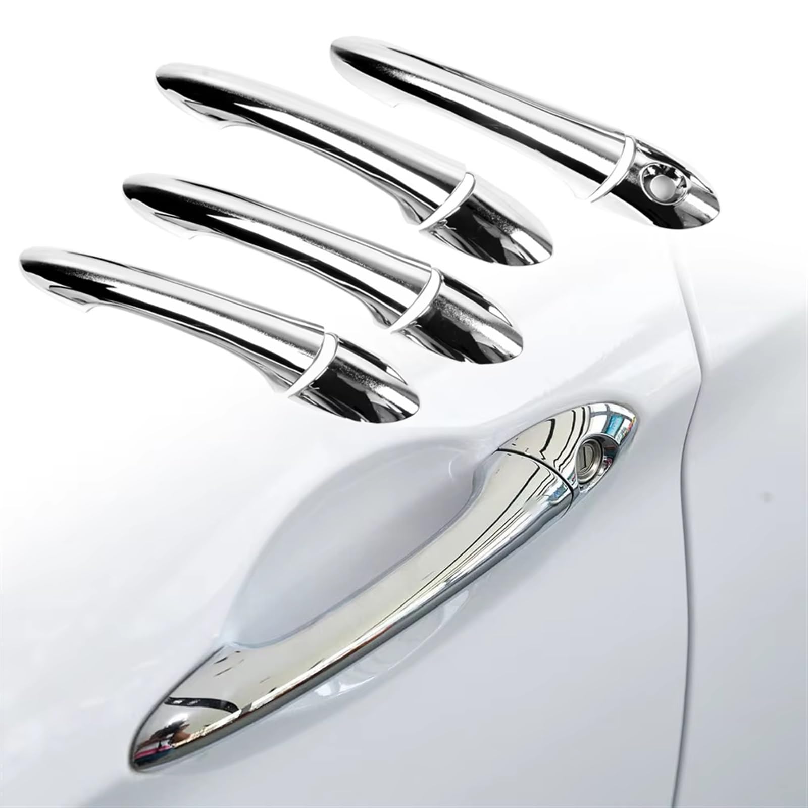 TONMHXA Kompatibel Mit Hyundai Für Sonata I45 YF 2011 2012 2013 2014 Chrom-Türgriffabdeckung Zierleiste Auto Türgriff Abdeckung TONMHXA Kompatibel Mit Hyundai Für Sonata I45 YF 2011 2012 2013 2014 Chrom-Türgriffabdeckung Zierleiste Auto Türgriff Abdeckung von TONMHXA
