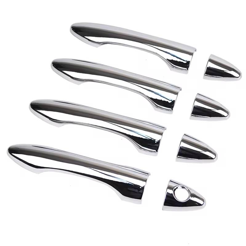 TONMHXA Kompatibel Mit Hyundai Für Tucson Für IX35 Für FIT 2010 2011 2012 2013 2014 Chrome SEITENTÜR Griff BAR Abdeckung ZIERLEISTE Kappe ZUBEHÖR Auto Türgriff Abdeckung von TONMHXA