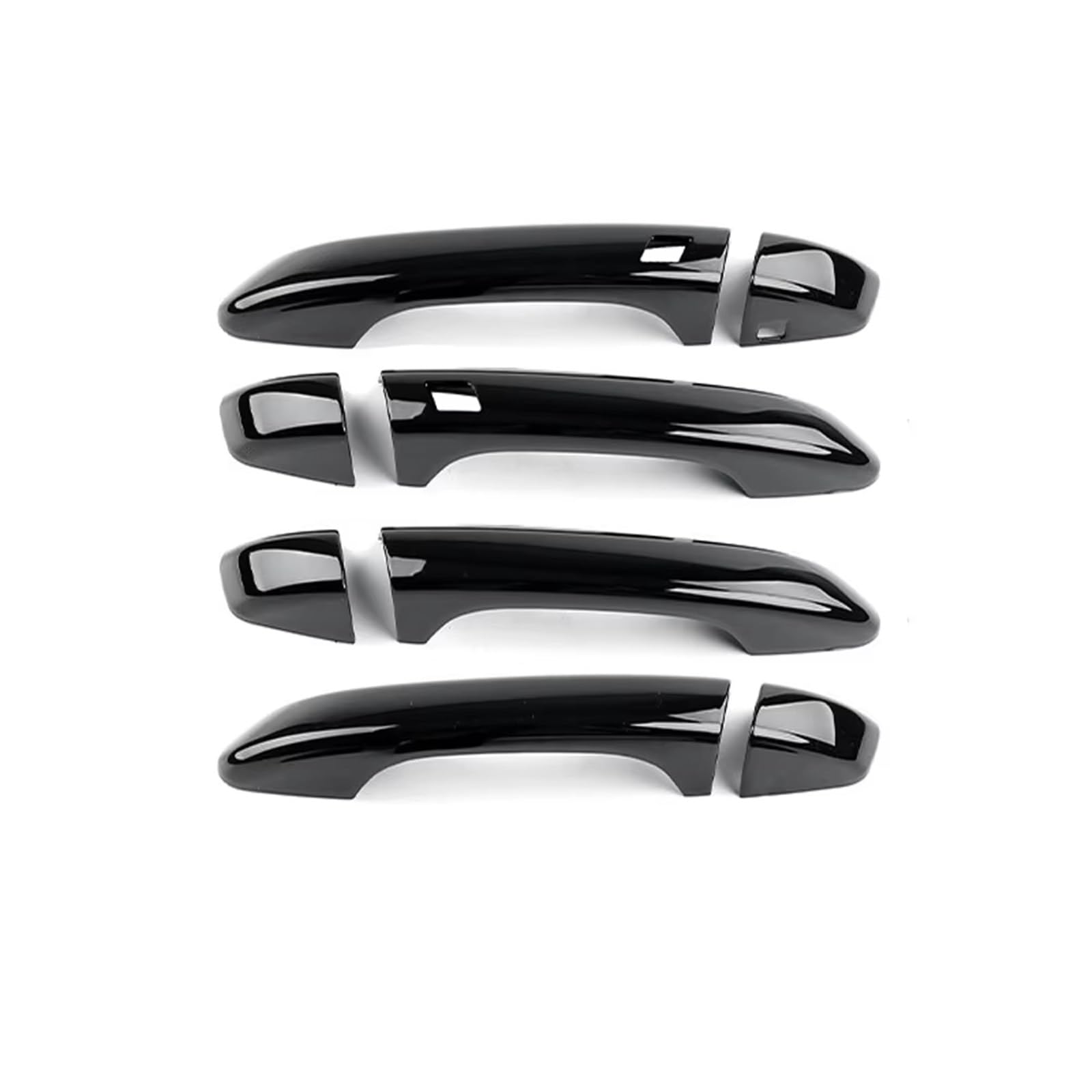 TONMHXA Kompatibel Mit K&ia Für Stinger 2018 2019 2020 2021 2022 Auto-Außentürgriffabdeckungen Außenzubehör Auto Türgriff Abdeckung(Bright Black) von TONMHXA