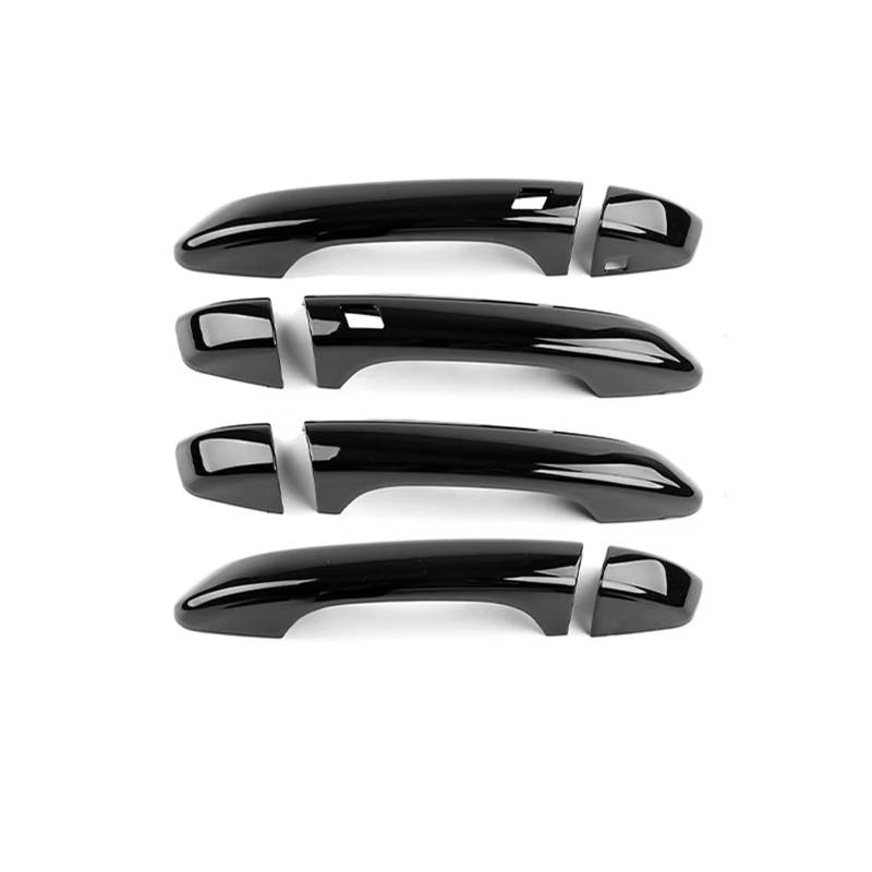 TONMHXA Kompatibel Mit K&ia Für Stinger 2018 2019 2020 2021 2022 Auto-Außentürgriffabdeckungen Außenzubehör Auto Türgriff Abdeckung(Bright Black) von TONMHXA