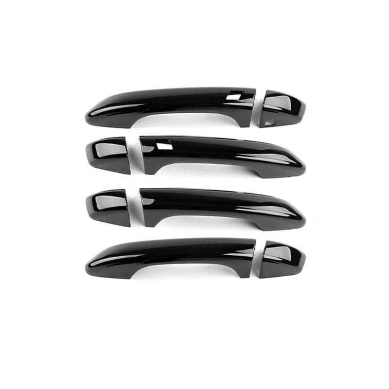 TONMHXA Kompatibel Mit K&ia Für Stinger 2018 2019 2020 2021 2022. Zubehör Für Außentürgriffabdeckungen In Hellem Schwarz Im Carbonfaser-Stil Auto Türgriff Abdeckung(Gloss Black) von TONMHXA