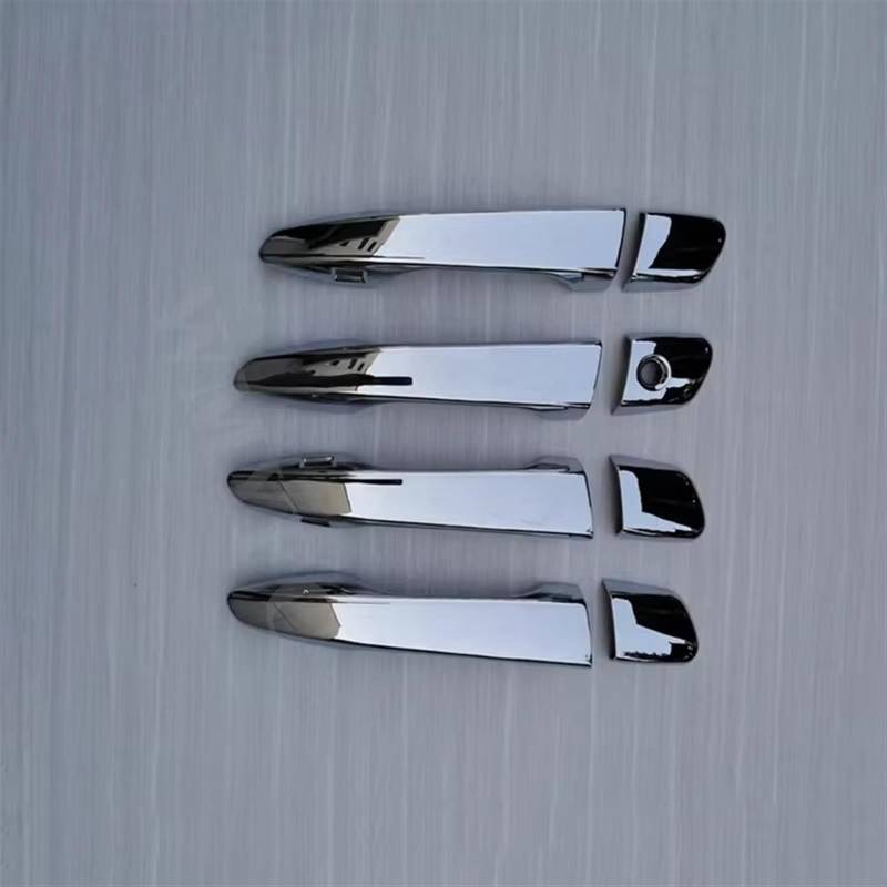 TONMHXA Kompatibel Mit Lexus RX 270 350 2009 2010 2011 2012 2013 2014 2015 Chrom-Türgriffabdeckung, Zierleiste, Autozubehör Auto Türgriff Abdeckung(Chrome) von TONMHXA