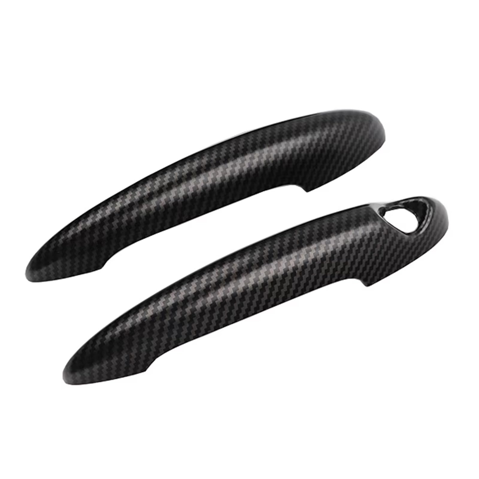 TONMHXA Kompatibel Mit MINI Für Cooper S Für R50 R52 FürR53 R55 R56 R57 R58 R59 R61 Union Jack Türgriffblenden Außendekoration Auto Türgriff Abdeckung(Carbon Pattern A) von TONMHXA