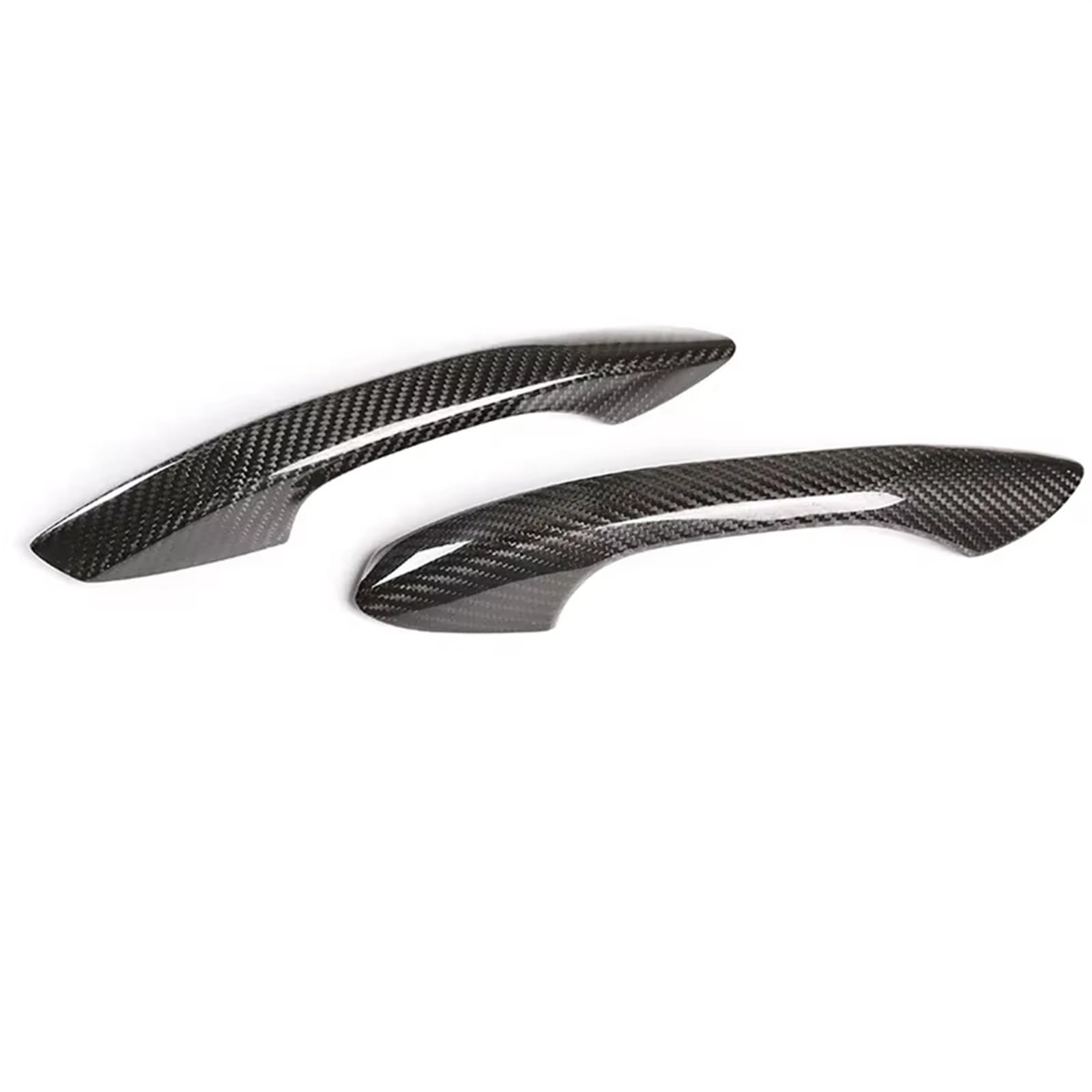 TONMHXA Kompatibel Mit Porsche Für Cayman 2016–2019, Auto-Außentürgriff-Abdeckungsschale Mit Sensorloch, Echtes Carbonfaser-Zubehör Auto Türgriff Abdeckung(Carbon Fiber) von TONMHXA