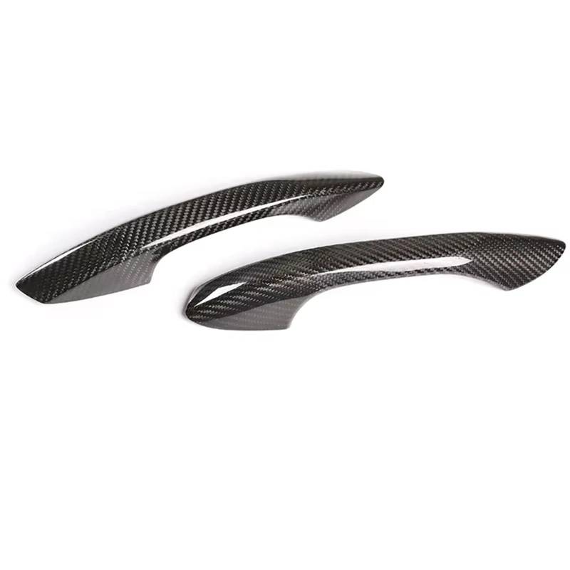 TONMHXA Kompatibel Mit Porsche Für Cayman 2016–2019, Auto-Außentürgriff-Abdeckungsschale Mit Sensorloch, Echtes Carbonfaser-Zubehör Auto Türgriff Abdeckung(Carbon Fiber) von TONMHXA