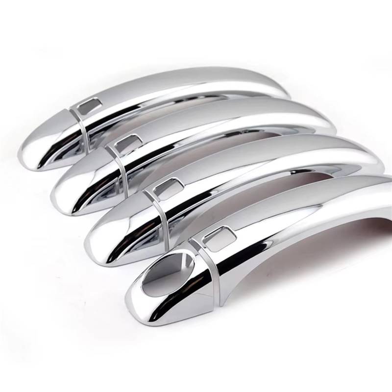 TONMHXA Kompatibel Mit Q7 2006 2007 2008 2009 2010 2011 2012–2014. Auto-Außenzubehör, Chrom-Türgriffabdeckung, Auto-Türverkleidung, Kappenschale Auto Türgriff Abdeckung von TONMHXA