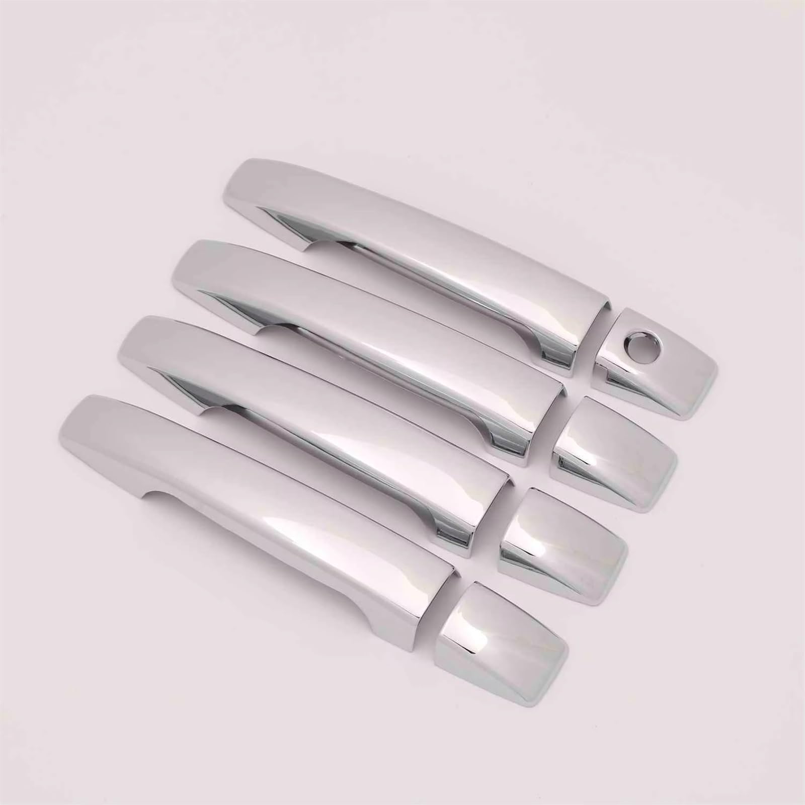 TONMHXA Kompatibel Mit Subaru Für Forester SH 2008 2009 2010 2011 2012 Autotürgriffabdeckung Zierleisten Auto-Styling-Zubehör Auto Türgriff Abdeckung(Silver) von TONMHXA