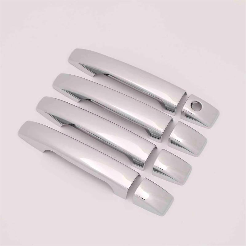 TONMHXA Kompatibel Mit Subaru Für Forester SH 2008 2009 2010 2011 2012 Autotürgriffabdeckung Zierleisten Auto-Styling-Zubehör Auto Türgriff Abdeckung(Silver) von TONMHXA