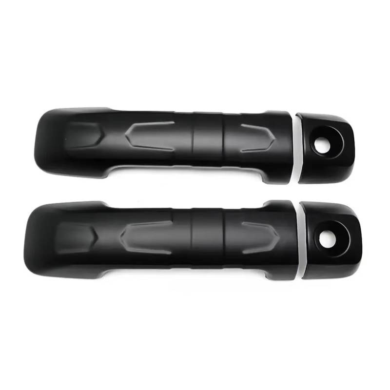 TONMHXA Kompatibel Mit Toyota Für Cruiser 2007-2022 2021 Schwarzes Auto Außentürgriff Formabdeckung Zieraufkleber Rahmen Dekor Auto Türgriff Abdeckung von TONMHXA