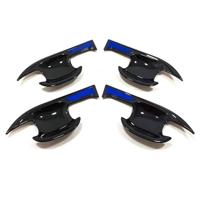 TONMHXA Kompatibel Mit Toyota Für RAV4 2019 2020 2021 2022 2023 RAV 4 XA50 Auto-Styling Türgriff-Schalenabdeckung Zierleisten-Kits Außenzubehör Auto Türgriff Abdeckung(B,Door Bowls) von TONMHXA