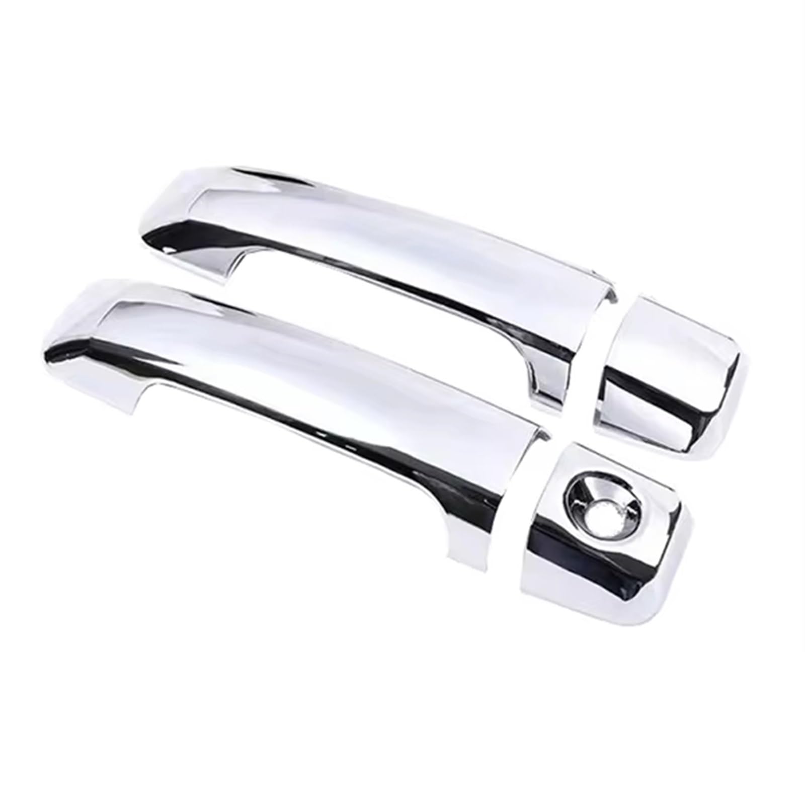 TONMHXA Kompatibel Mit Toyota Für Tundra 2018 2019 2020 XK50 2007~2021 Chrom-Türgriffabdeckung, Verkleidung, Autokappe, Außenzubehör Auto Türgriff Abdeckung(2Handle 1 Keyhole) von TONMHXA
