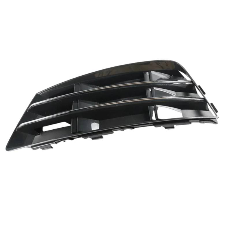 TONMHXA Lüftungsgitter Stoßfänger Kompatibel Mit A4 Für B9 2016 2017 2018, Auto-Frontgrill, Nebelscheinwerfer, Nebelscheinwerfer-Abdeckung, Links Und Rechts, Lünettengrill 8W0807681R 8W0807682R(Left) von TONMHXA