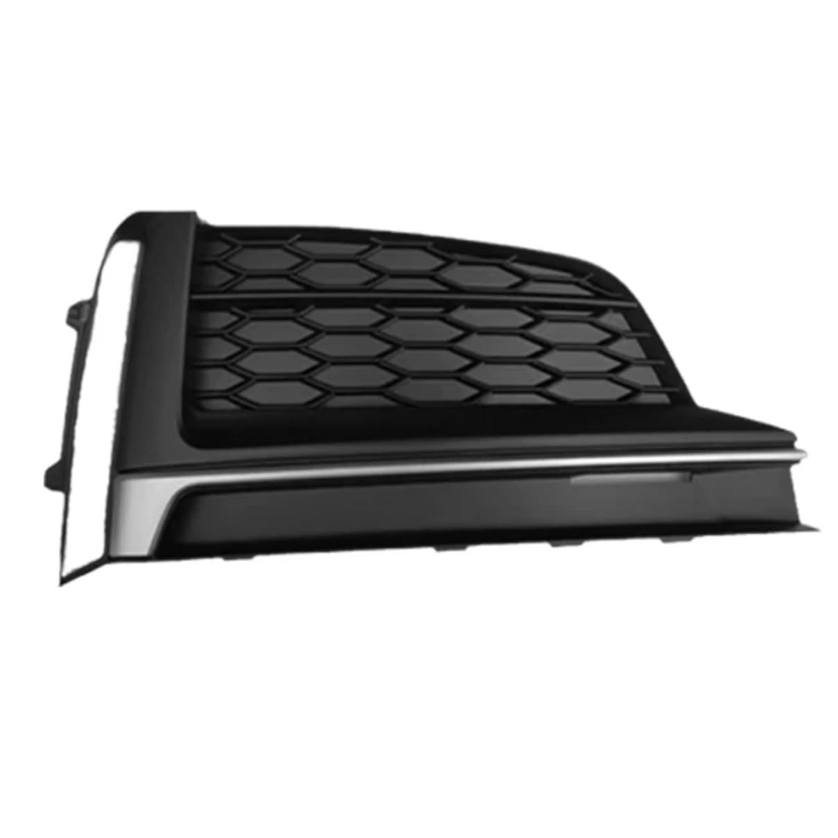 TONMHXA Lüftungsgitter Stoßfänger Kompatibel Mit A5 Für Sport 2017 2018 2019 Front Stoßstange Nebel Licht Rahmen Abdeckung Seite Nebel Licht Kühlergrill Auto Zubehör 8W6807682F(Right-No Hole) von TONMHXA