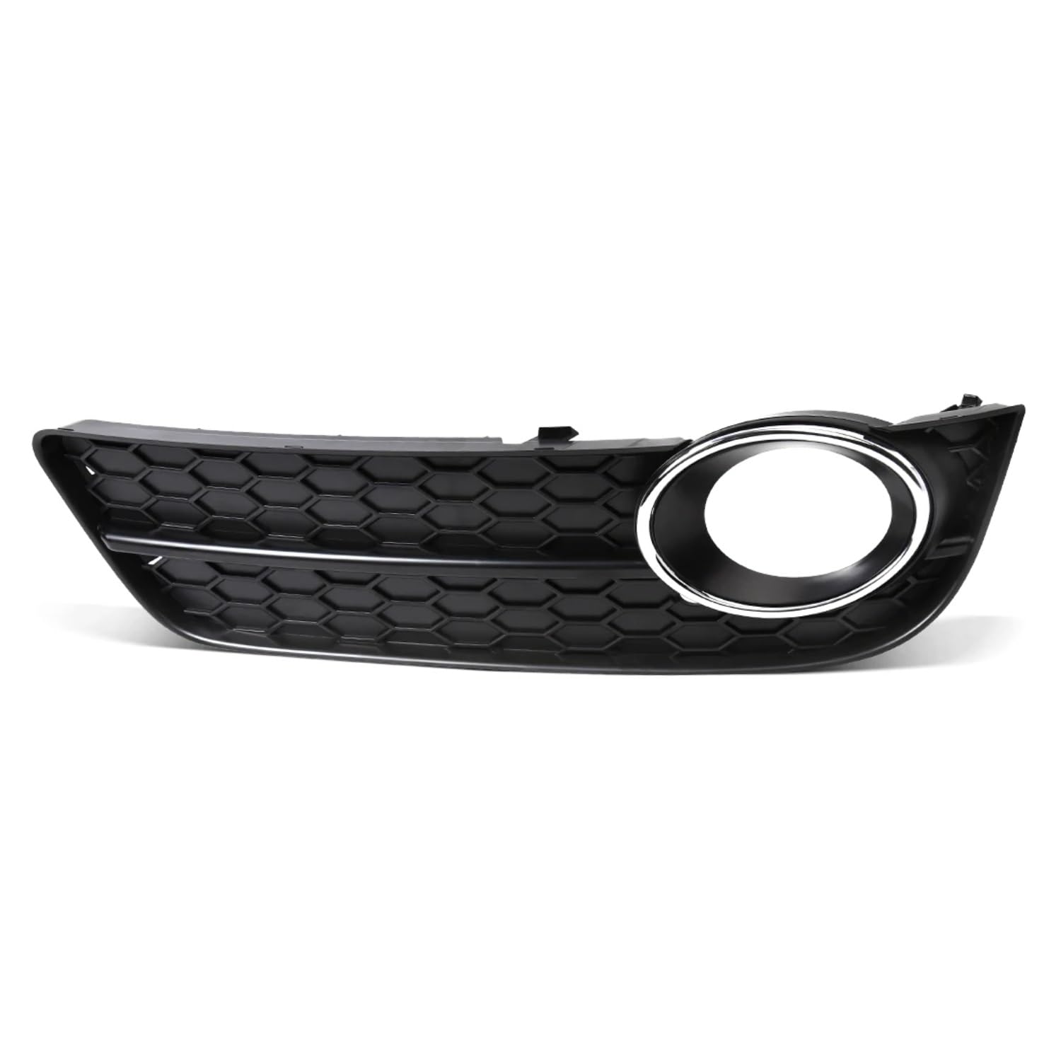 TONMHXA Lüftungsgitter Stoßfänger Kompatibel Mit A5 Für Sportback 2008 2009 2010 2011 Auto-Frontstoßstange Nebelscheinwerfer Lampengitter Grillabdeckung Schwarz 8T0807681 8T0807682(Only Left) von TONMHXA