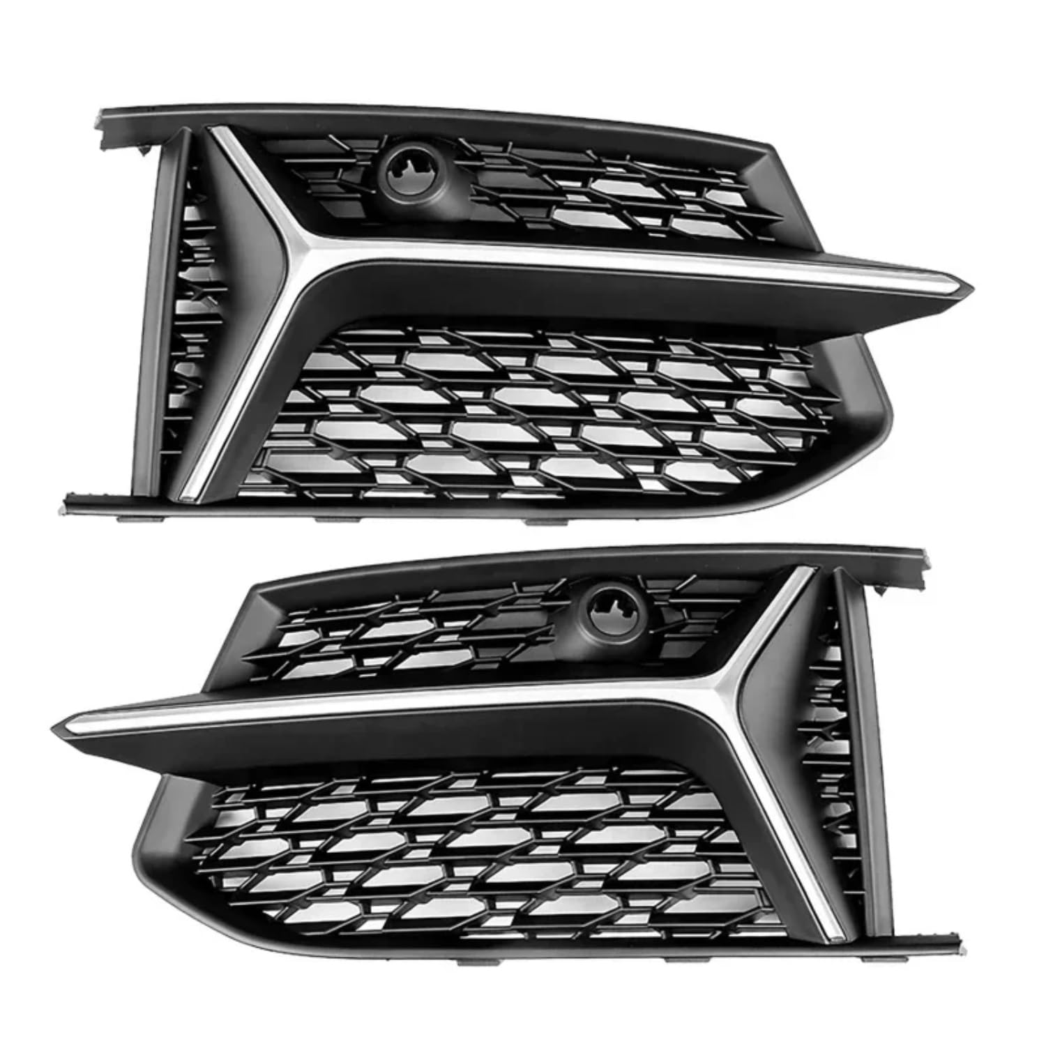 TONMHXA Lüftungsgitter Stoßfänger Kompatibel Mit A6 Für Sline C8 S6 C8 2018 2019 2020 2021 2022 2023 2024 2 Stück Auto-Frontstoßstangengrill Grillabdeckung Nebelscheinwerferabdeckung TONMHXA Lüftungsgitter Stoßfänger Kompatibel Mit A6 Für Sline C8 S6 C8 2018 2019 2020 2021 2022 2023 2024 2 Stück Auto-Frontstoßstangengrill Grillabdeckung Nebelscheinwerferabdeckung von TONMHXA