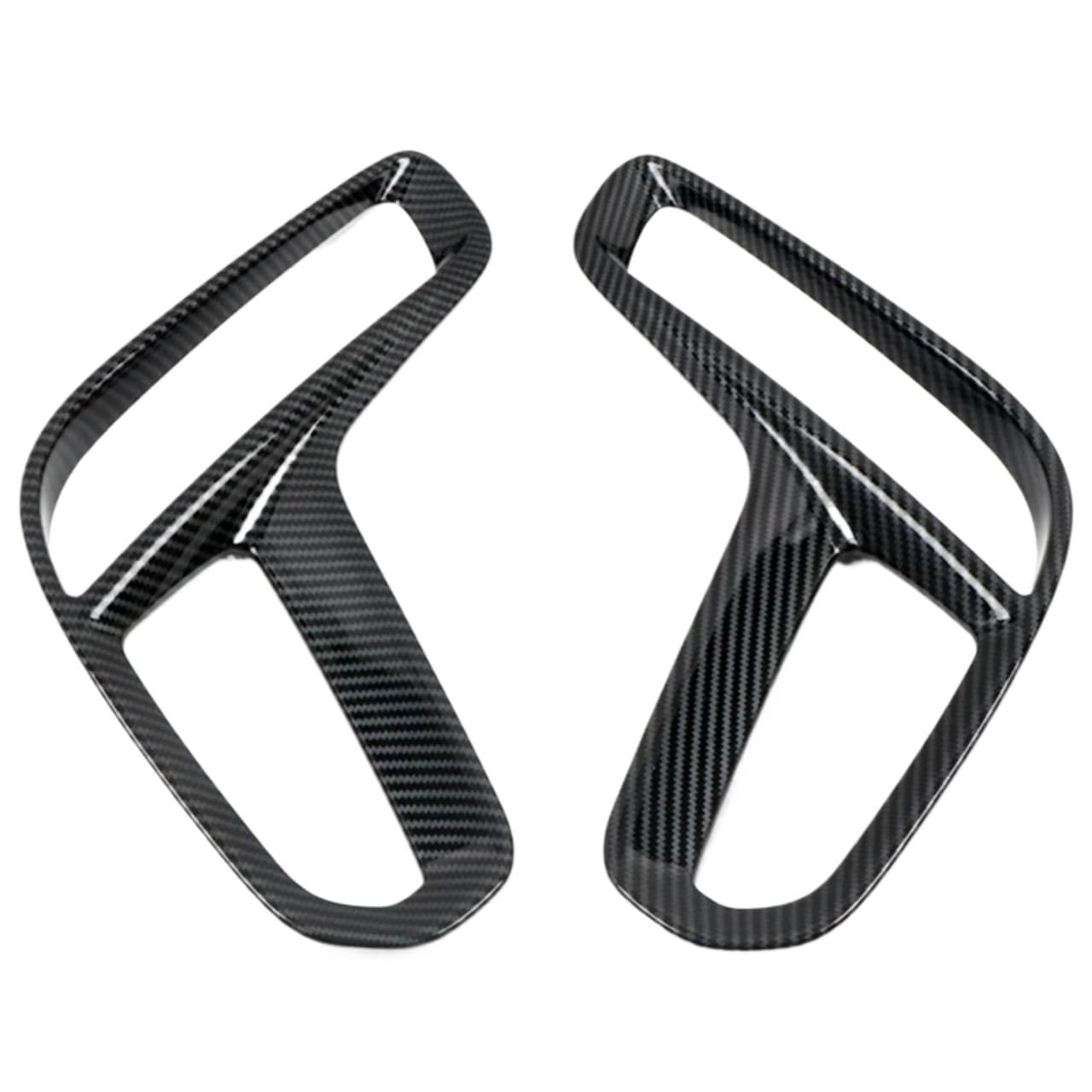 TONMHXA Lüftungsgitter Stoßfänger Kompatibel Mit Dodge Für Durango 2011 2012 2013 2014 2015 2016 2017 2018 2019 2020 Auto-Frontstoßstangengrill-Zierstreifen Nebelscheinwerfer-Abdeckungsverkleidung von TONMHXA