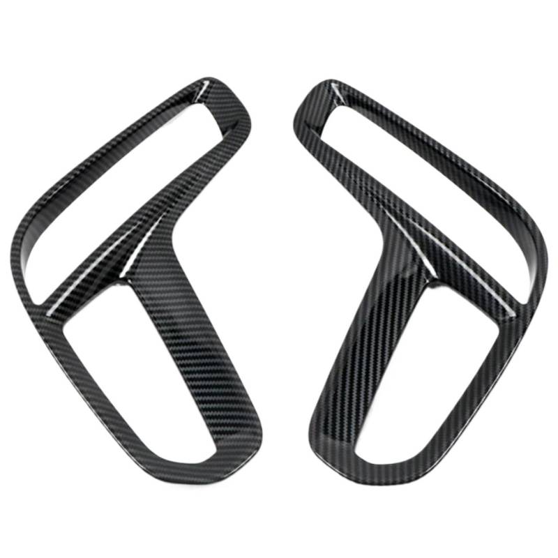 TONMHXA Lüftungsgitter Stoßfänger Kompatibel Mit Dodge Für Durango 2011 2012 2013 2014 2015 2016 2017 2018 2019 2020 Auto-Frontstoßstangengrill-Zierstreifen Nebelscheinwerfer-Abdeckungsverkleidung von TONMHXA