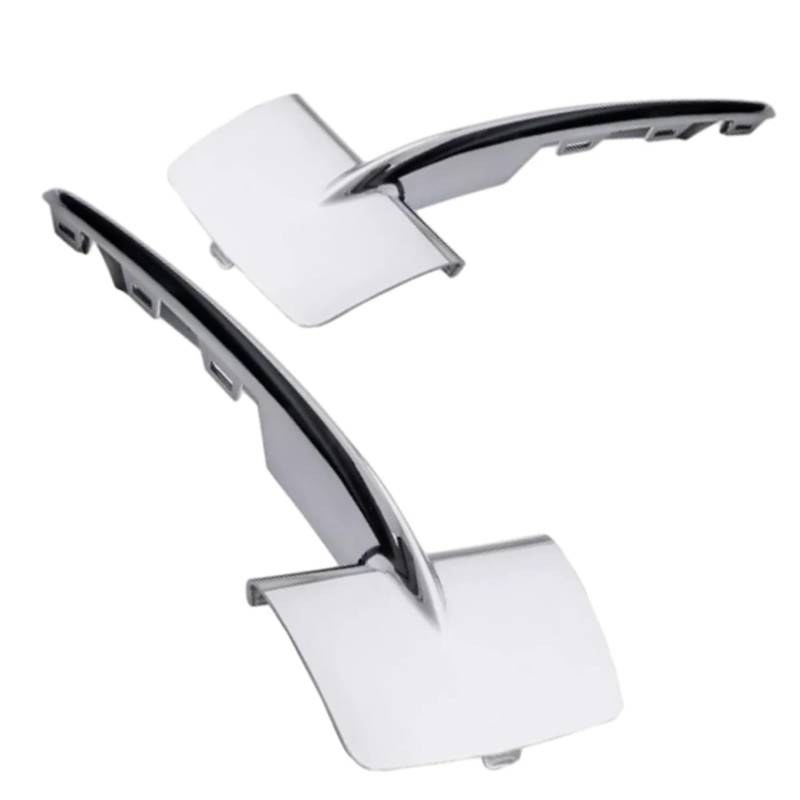 TONMHXA Lüftungsgitter Stoßfänger Kompatibel Mit Für F15 X5 2014 2015 2016 2017 2018 Auto-Frontstoßstangen-Nebelscheinwerfergitter Chromverkleidung 51117325395 51117325396 von TONMHXA