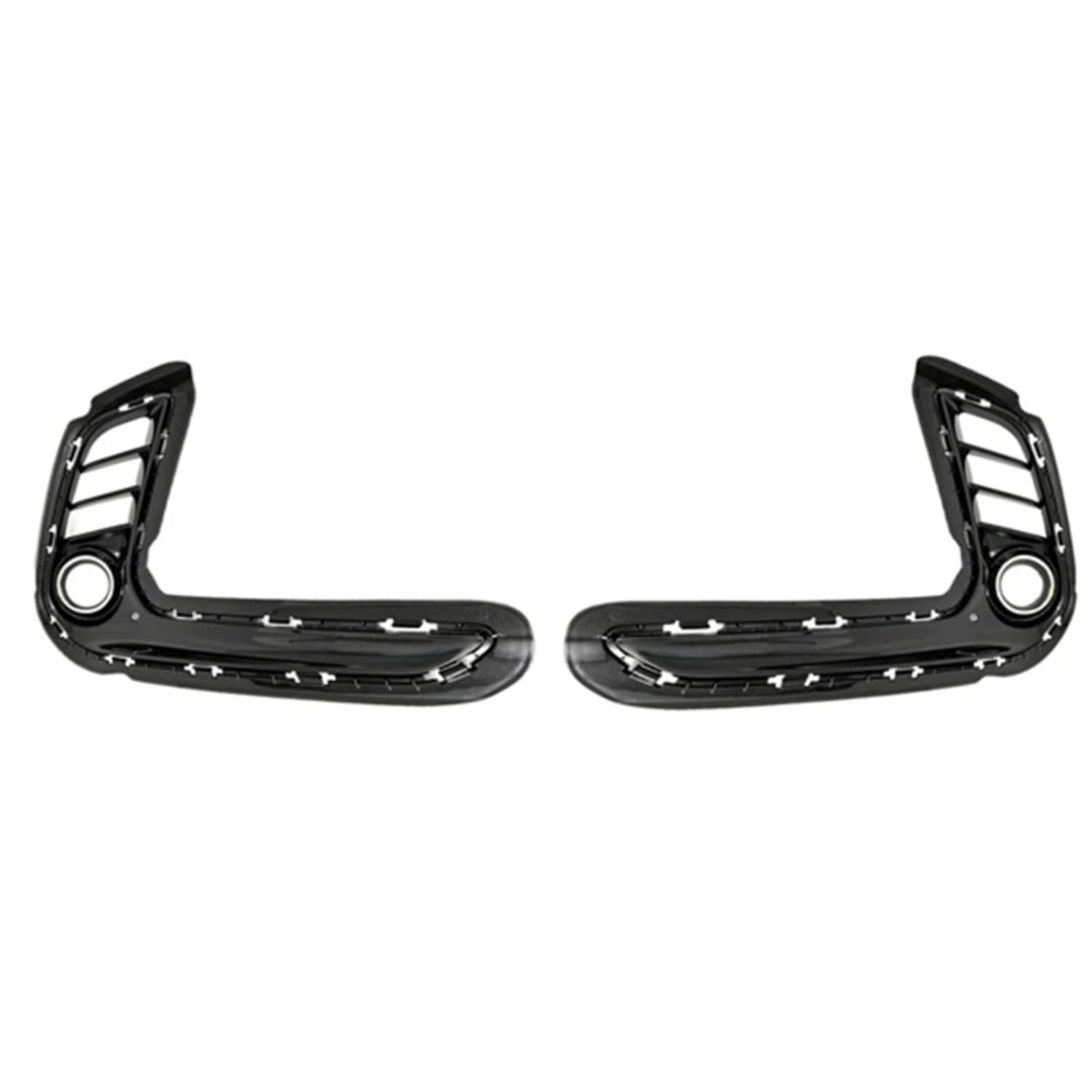 TONMHXA Lüftungsgitter Stoßfänger Kompatibel Mit Hyundai Für Elantra 2016 2017 2018 2019. Frontstoßstangengrill, Nebelscheinwerfer-Abdeckung, Nebelscheinwerfer-Grill-Zierblende von TONMHXA