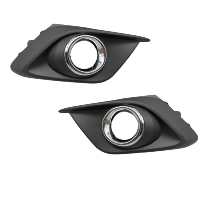 TONMHXA Lüftungsgitter Stoßfänger Kompatibel Mit Mazda 3 Für Axela 2014 2015 2016 Frontstoßstange Lampenschale Nebelscheinwerfer Gitterabdeckung Nebelscheinwerferrahmen Zubehör(Left and Right) von TONMHXA