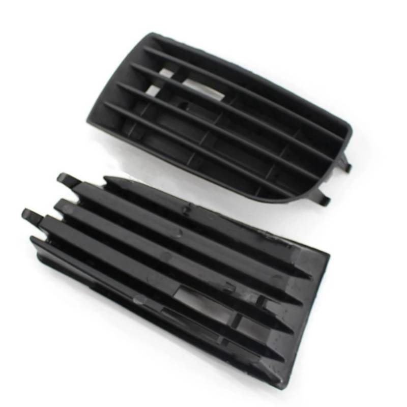 TONMHXA Lüftungsgitter Stoßfänger Kompatibel Mit Vw Für Golf MK5 2005 2006 2007 2008 2009 Nebelscheinwerfer-Kühlergrillrahmen Grillblende Ohne Loch 1K0853665A 1K0853666A von TONMHXA