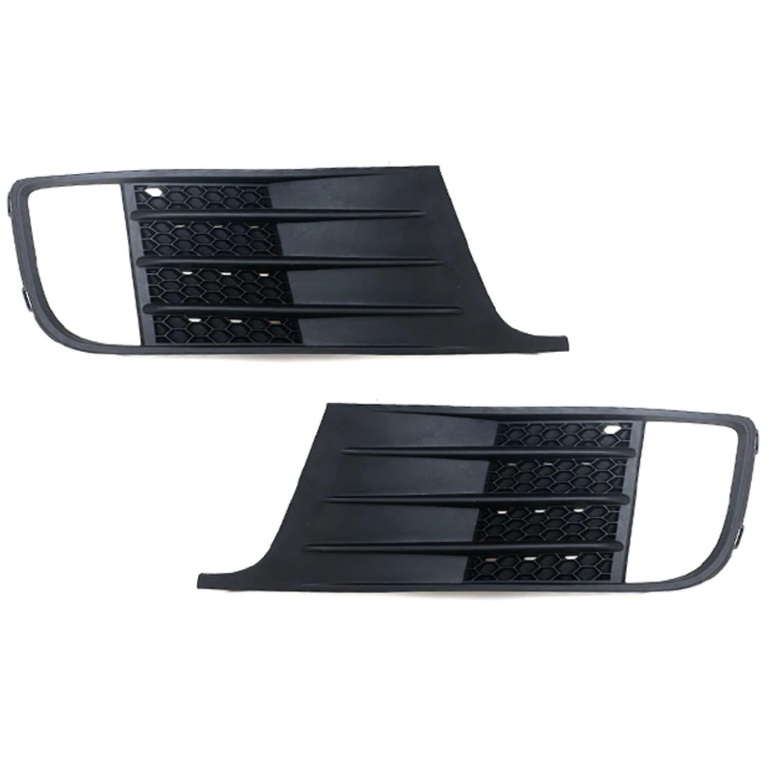TONMHXA Lüftungsgitter Stoßfänger Kompatibel Mit Vw Für J&etta MK6 GLI 2012 2013 2014, Auto-Frontstoßstange, Nebelscheinwerfer, Grillabdeckung, 5C6853665C, ​​5C6853666C(1 Pair) von TONMHXA