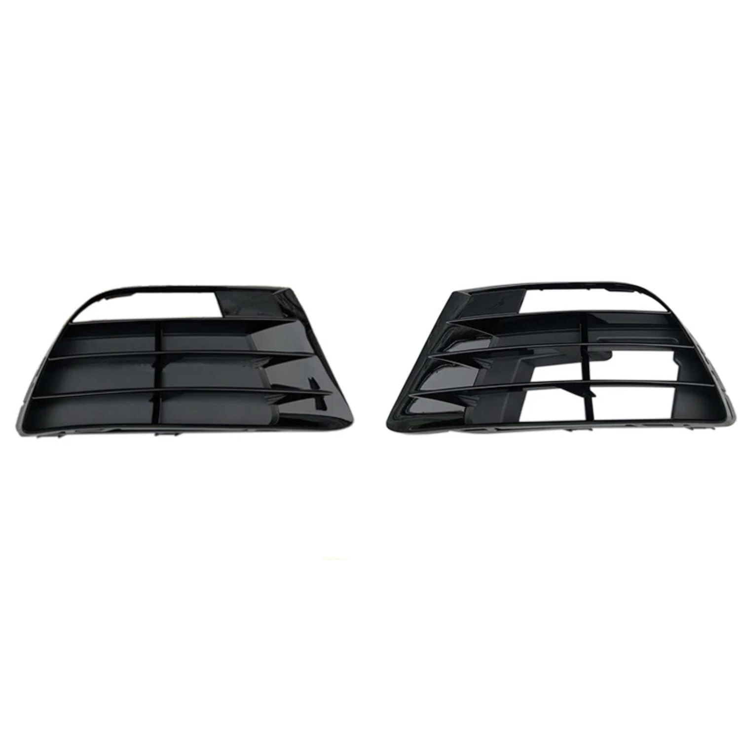 TONMHXA Lüftungsgitter Stoßfänger Kompatibel Mit Vw Für Scirocco R 2009 2010 2011 2012 2013 2014. Auto-Nebelscheinwerfer-Kühlergrill-Zubehör, Frontstoßstangen-Seitengrill(Left and Right) von TONMHXA