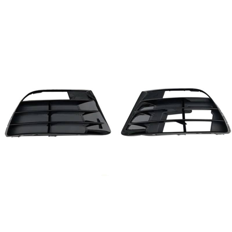 TONMHXA Lüftungsgitter Stoßfänger Kompatibel Mit Vw Für Scirocco R 2009 2010 2011 2012 2013 2014. Auto-Nebelscheinwerfer-Kühlergrill-Zubehör, Frontstoßstangen-Seitengrill(Left and Right) von TONMHXA