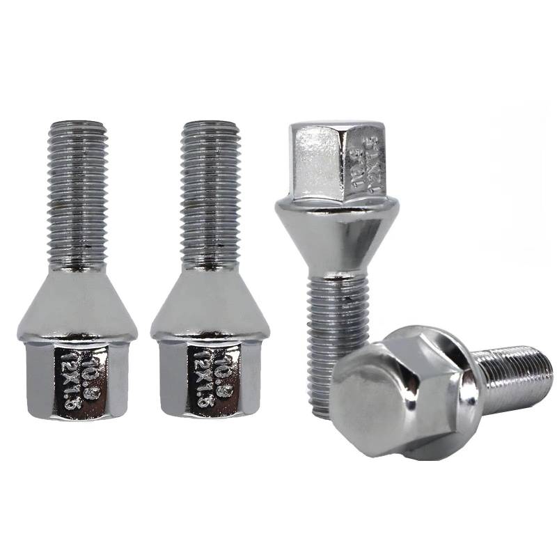 TONMHXA Radmuttern Kompatibel Mit 328i 1996 1997 1998 1999 2000 2001 2002 2003 2004 2005 2006 2007 2008 2009 2010 2011 Radschrauben Aus Kohlenstoffstahl M12×1,5 von TONMHXA