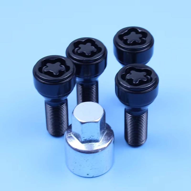 TONMHXA Radmuttern Kompatibel Mit 7er 2008 2009 2010 2011 2012 2013 1 Satz M14x1,25 Radschraubenschlösser Autoreifenschrauben Radmutter OEM: 36136792851 von TONMHXA