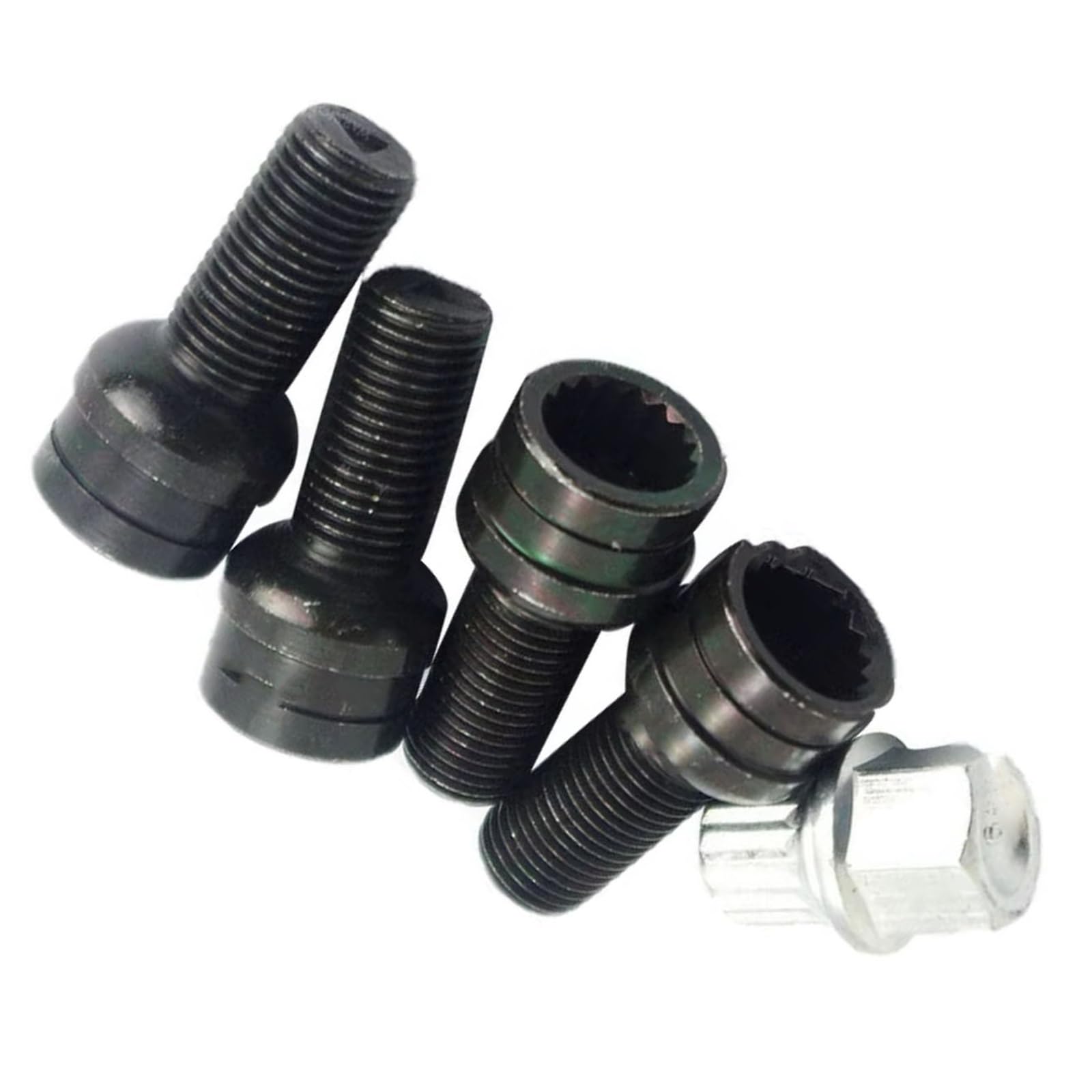 TONMHXA Radmuttern Kompatibel Mit A7 Für Sportback 2011 2012 2013 2014 X5 Set Radschraube Bolzen Sicherungsmutter Schlüsseladapter 17 Zähne Autoreifenschrauben OEM: 8D0601139F 006(4xBolts 1xLock Nut) TONMHXA Radmuttern Kompatibel Mit A7 Für Sportback 2011 2012 2013 2014 X5 Set Radschraube Bolzen Sicherungsmutter Schlüsseladapter 17 Zähne Autoreifenschrauben OEM: 8D0601139F 006(4xBolts 1xLock Nut) von TONMHXA