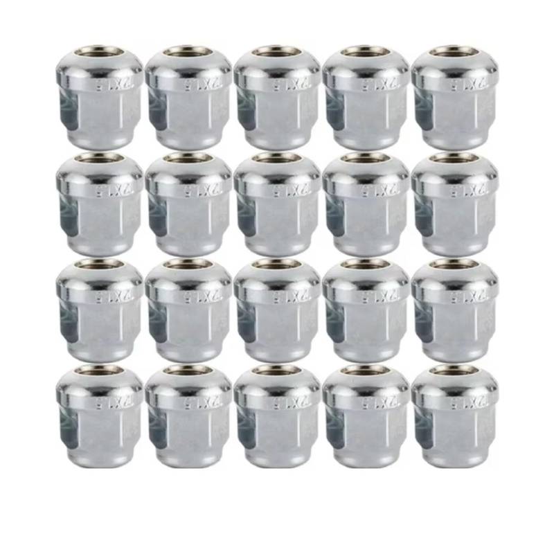 TONMHXA Radmuttern Kompatibel Mit Civic 1980–2021 5–20 Stück, M12 X 1,5 Radnabenmutter, Radnabenmutter Vorne, Hinten, Radmutter, Radsicherungsmutter, Schraube OEM: 90304-SA5-013(20Pcs) von TONMHXA
