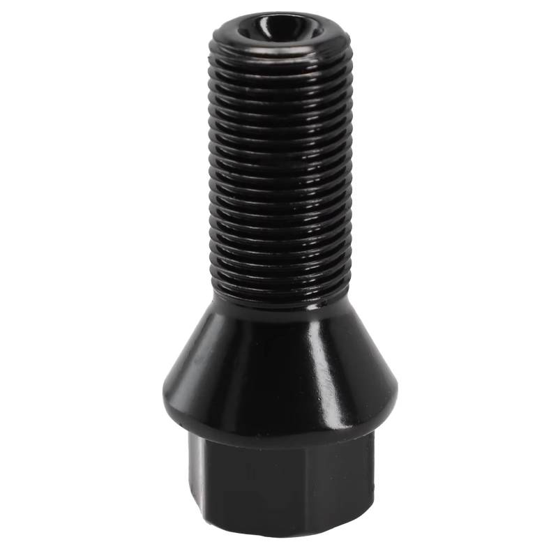 TONMHXA Radmuttern Kompatibel Mit F31 F34 F35 F80 1 Stück M14 X 1,25 Schwarz Auto Radmutter Bolzen Mutter Radmutter Stehbolzen Muttern Schrauben Autozubehör OEM: 36136890324 von TONMHXA