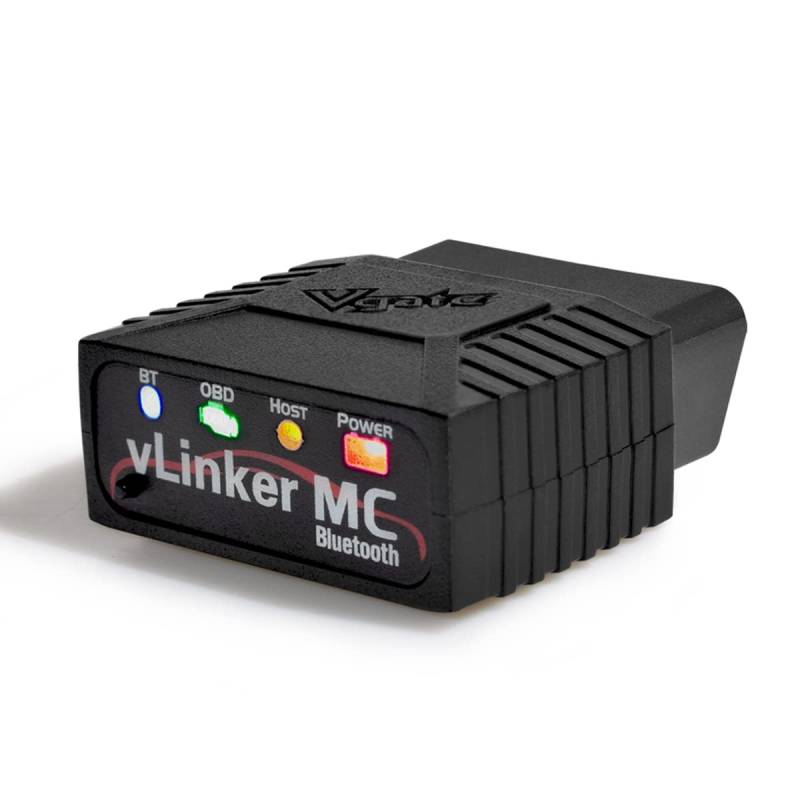 Vgate vLinker MC OBDII Bluetooth OBD2 Diagnosescanner für Android & Windows (Bluetooth 3.0) von Vgate