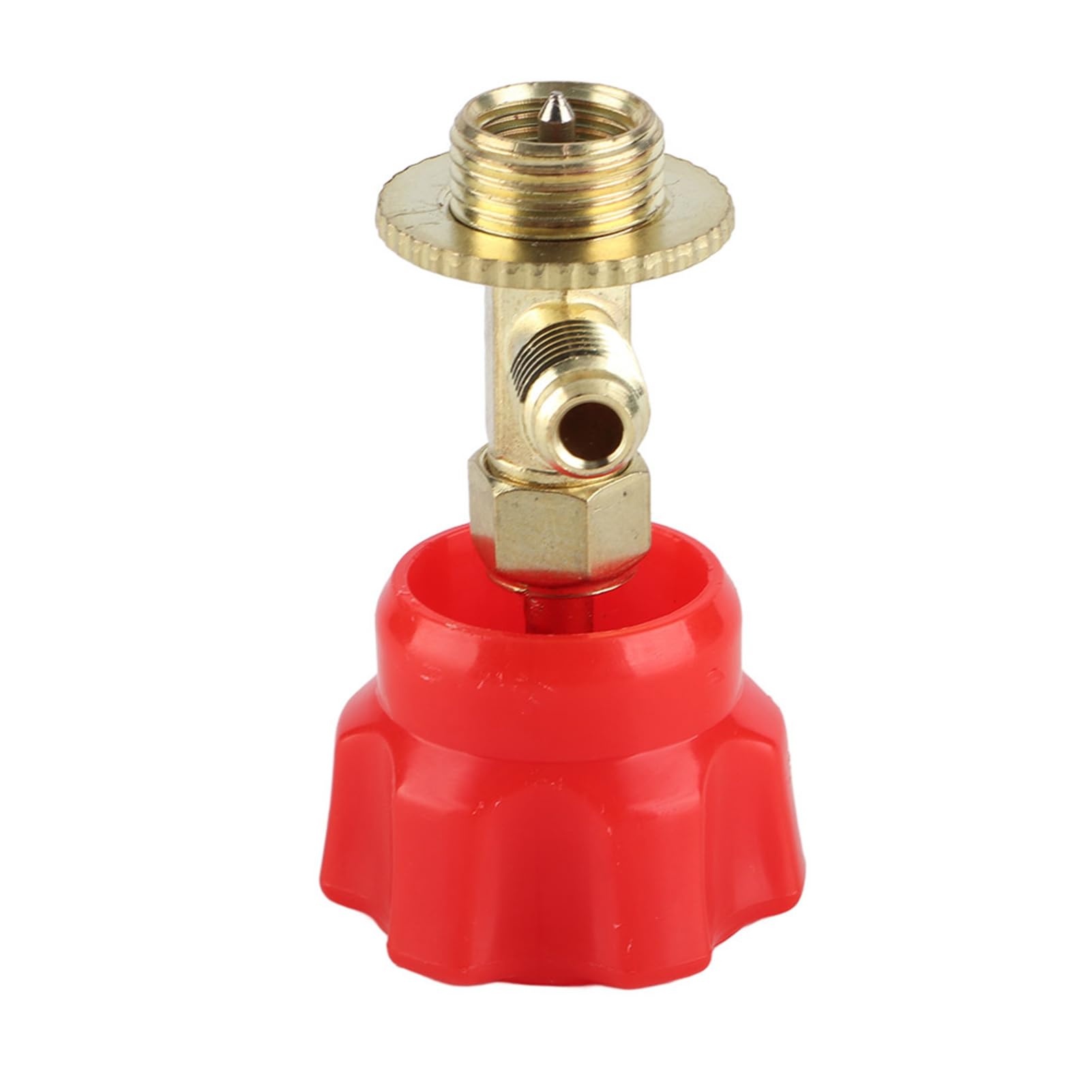TOOLSGO Kältemittelflaschenöffner Messing-Abgabeventil 1/4SAE Gute Leistung für Klimaanlagen (R134) von TOOLSGO