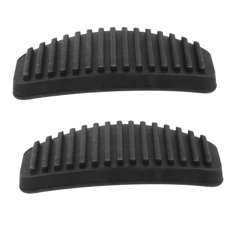 TOPBATHY 1 Paar Bremsbeläge aus Gummi Pedal Kupplung Bremsbelag Bremsabdeckungen Kupplungsgummis Autozubehör Nitrilkautschuk Black von TOPBATHY