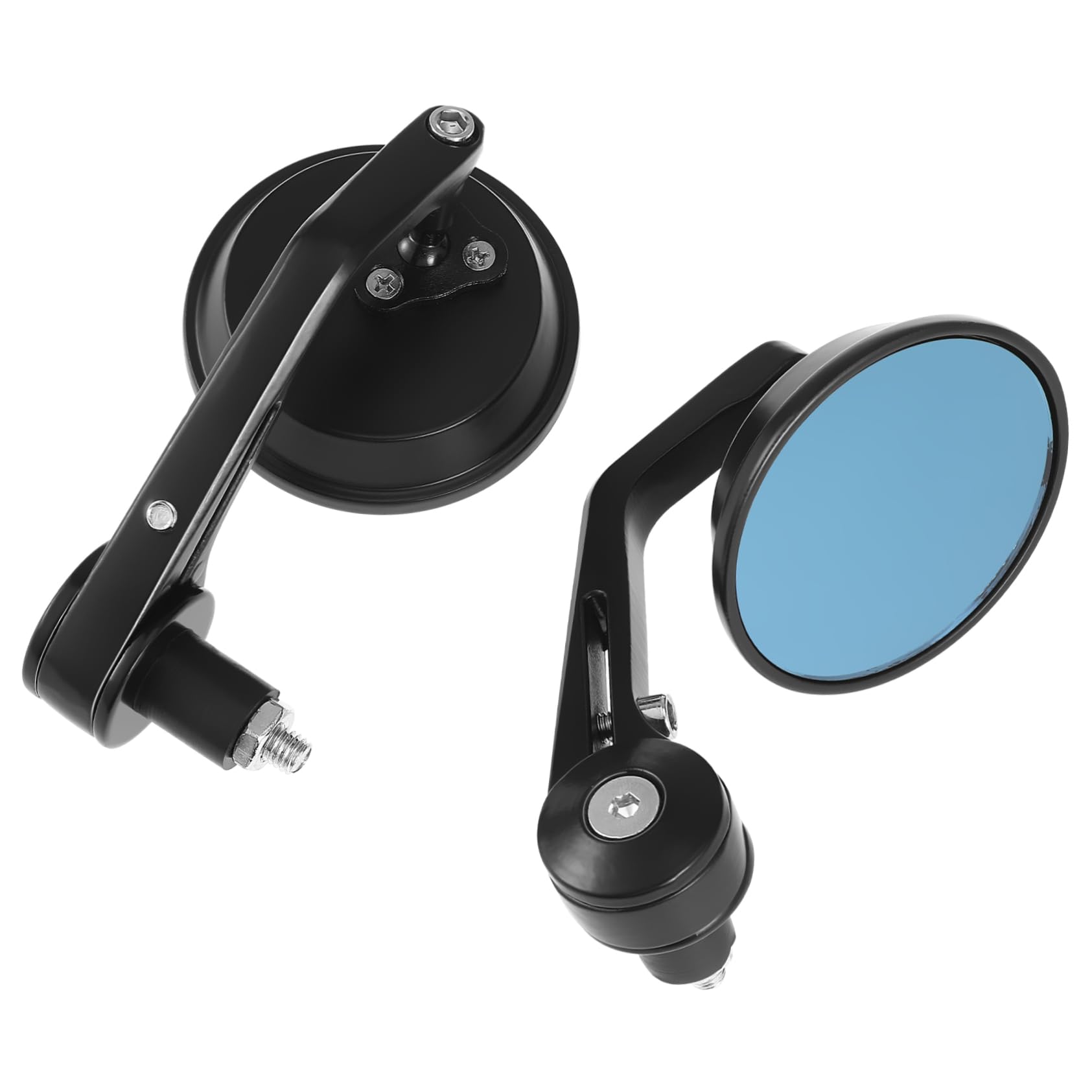 TOPBATHY 1 Paar Lenkerhalterung für Fahrradspiegel runden handhaben Motorradspiegel runde Rückspiegel Lenkerendenspiegel für Motorräder Lenkerspiegel für Motorräder Glas TOPBATHY 1 Paar Lenkerhalterung für Fahrradspiegel runden handhaben Motorradspiegel runde Rückspiegel Lenkerendenspiegel für Motorräder Lenkerspiegel für Motorräder Glas von TOPBATHY