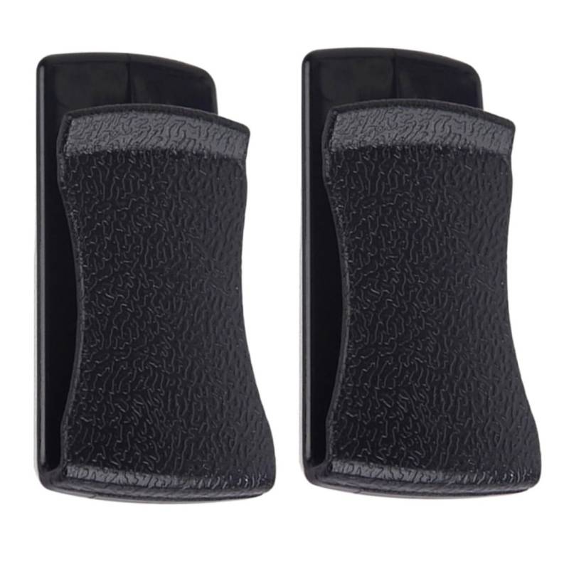 TOPBATHY 1 Paar Multifunktionskartenhalter Saugclip Sonnenbrillen-Organizer Brillenhalter Auto Zubehör Autohalter für Sonnenbrillen Autokartenhalter-Clip STK Black von TOPBATHY