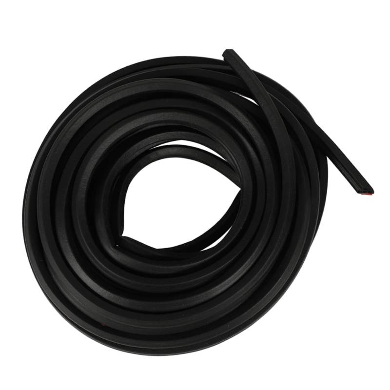 TOPBATHY 1 Rolle Schalldämmendes Dichtungsband Autotürschutz auto tür dichtung Abdichten Beschützer trimmen Türkantenschutz aus Gummi Türdichtungsstreifen aus Gummi Black von TOPBATHY