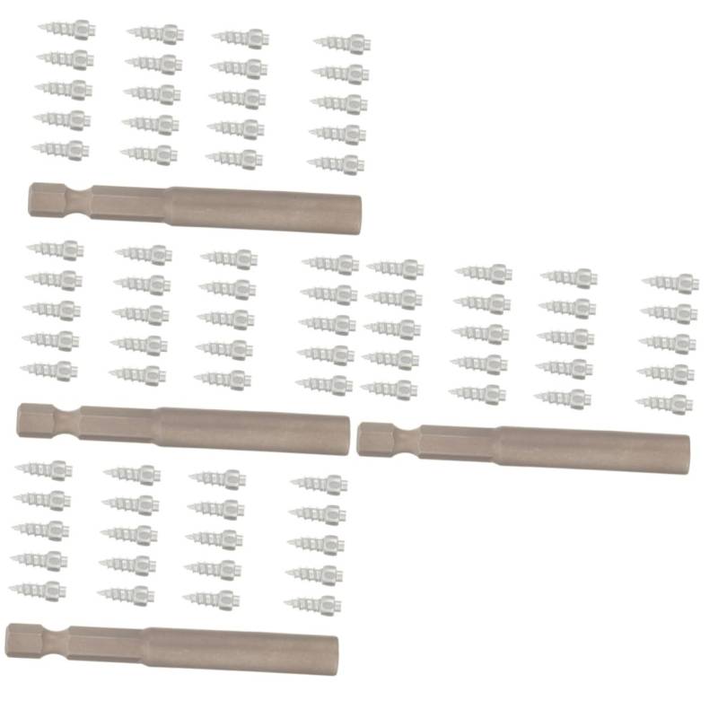 TOPBATHY 1 Satz Anti-cleat-reifen Auto-schneezubehör Reifenspikes Schrauben Schneespitzen Spikes Für Winterreifen Reifenspikes Auto Reifenspikes Einschrauben Schneestollen Stahl 20 Stück von TOPBATHY