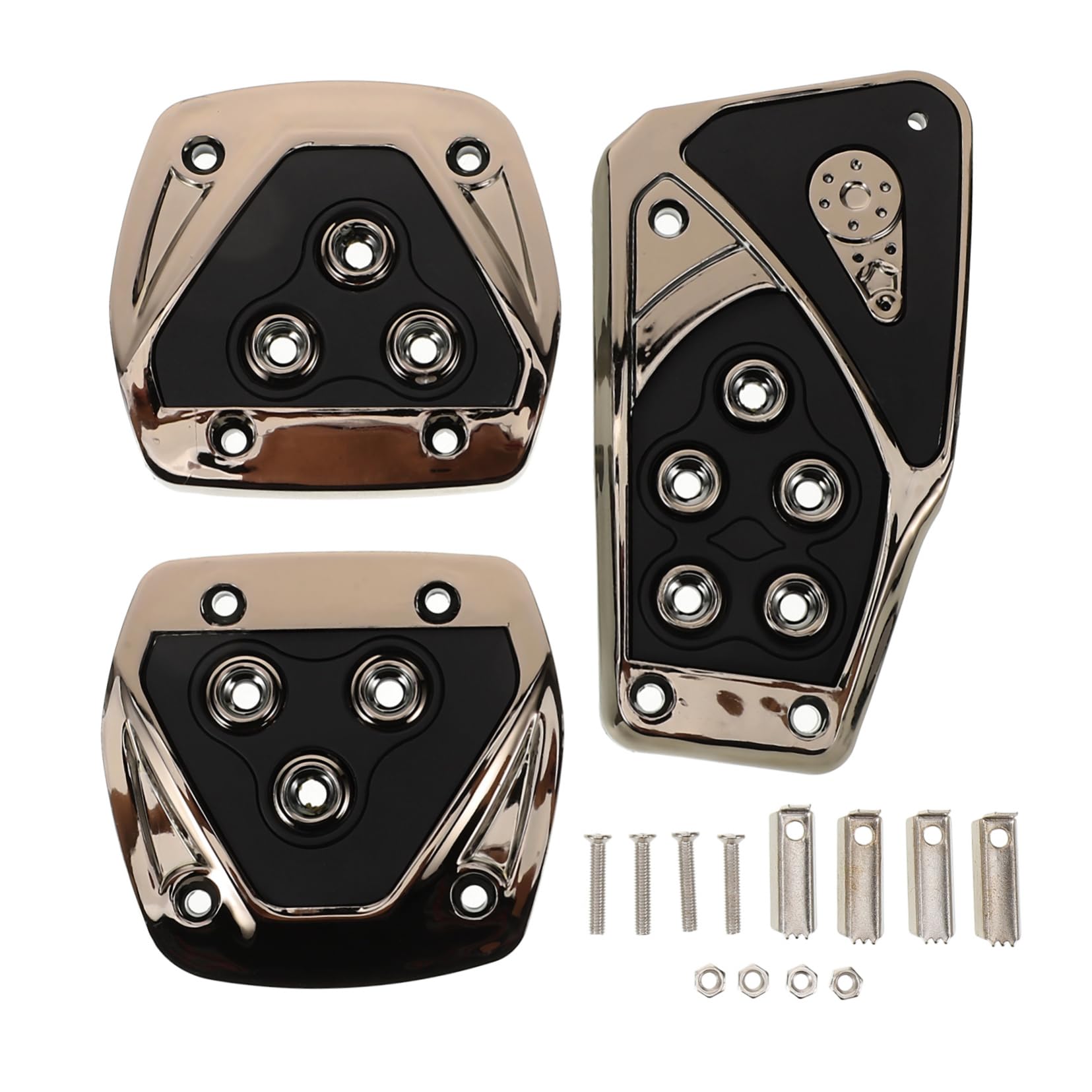 TOPBATHY 1 Satz Autopedale auto pedale Universal- Fuß Autopedalzubehör Bremspedalbaugruppe Universelle Gaspedale auto bremspedal Kraftstoffpedal Kunststoff + Edelstahl Black TOPBATHY 1 Satz Autopedale auto pedale Universal- Fuß Autopedalzubehör Bremspedalbaugruppe Universelle Gaspedale auto bremspedal Kraftstoffpedal Kunststoff + Edelstahl Black von TOPBATHY
