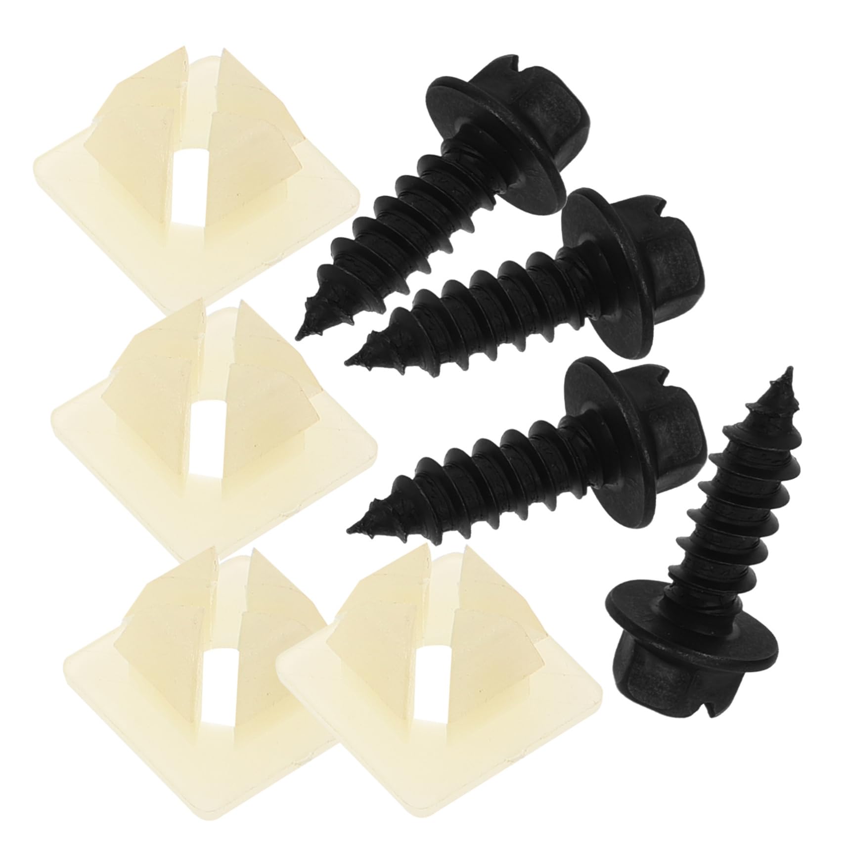TOPBATHY 1 Satz Kennzeichenhalterdichtung Platte Ersatz Lizenz Zubehör montieren Nummernschildschraube Autoschrauben und Clips autokennzeichen Schrauben Kfz-Kennzeichen-Montagesatz Nylon TOPBATHY 1 Satz Kennzeichenhalterdichtung Platte Ersatz Lizenz Zubehör montieren Nummernschildschraube Autoschrauben und Clips autokennzeichen Schrauben Kfz-Kennzeichen-Montagesatz Nylon von TOPBATHY