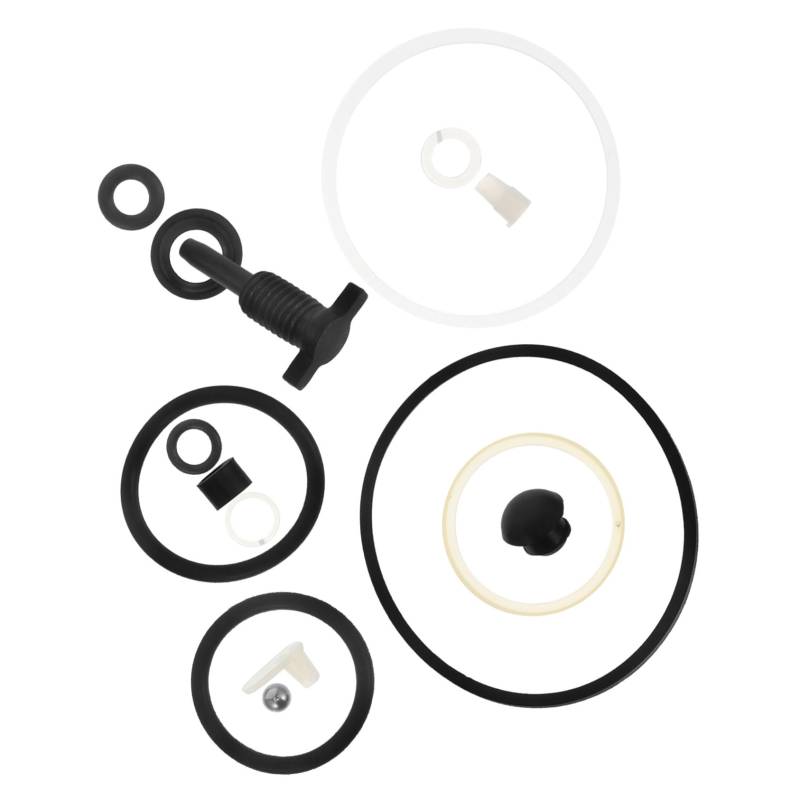 TOPBATHY 1 Satz Wagenheber-reparatursatz Jack-zubehör Universal- Bausatz Boden Für Werkzeug Wagenheberdichtung Wagenheber-dichtungssatz Wagenheberteil Black Gummi von TOPBATHY