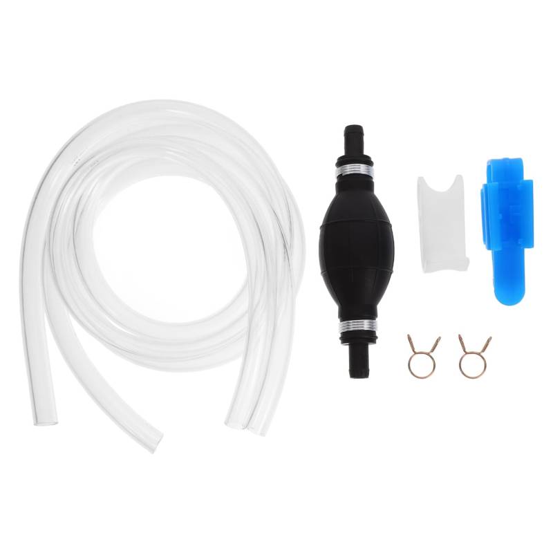 TOPBATHY 1 Set Manuelle Ölpumpe Vakuumpumpe Für Ölpumpe Für Gas Gasschlauch Gaspumpe Transferpumpen Extractor Gastankpumpen Kit Transparentes Pvc von TOPBATHY