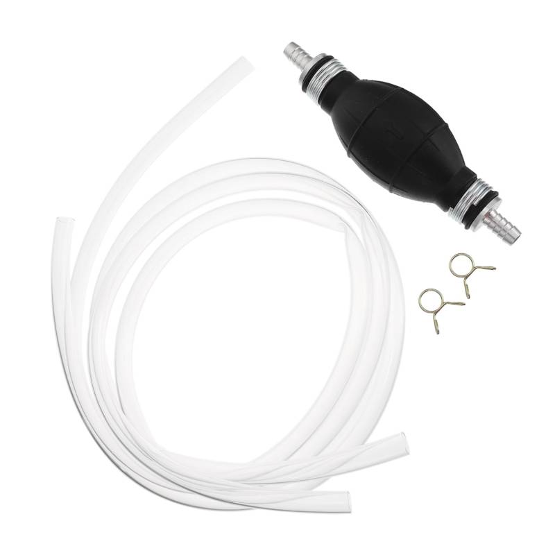 TOPBATHY 1 Stück Manueller Öler Überweisen Für Siphon Benzin Pvc-handabsaugpumpe Handölpumpe Schlauch Kraftstoffförderpumpe Handölsaugpumpe Transparenter Pvc-schlauch von TOPBATHY