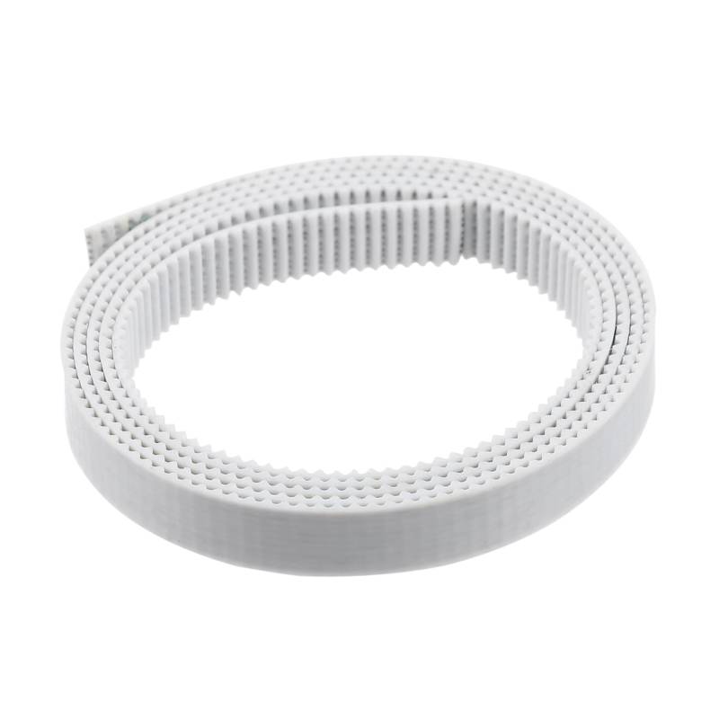 TOPBATHY 1 Stück Zahnriemen zeitliche Koordinierung 2gt 3D Rolle drucker PU-Gürtel Synchronriementeile Weiß von TOPBATHY