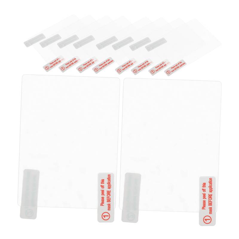 TOPBATHY 10 Stück Auto-PVC-Folie Elektrostatik Im Auto Dashcam-windschutzscheibenaufkleber Aufkleber Für Windschutzscheiben Aufkleberschild Für Auto Dashcam-Band Das Haustier Transparent von TOPBATHY