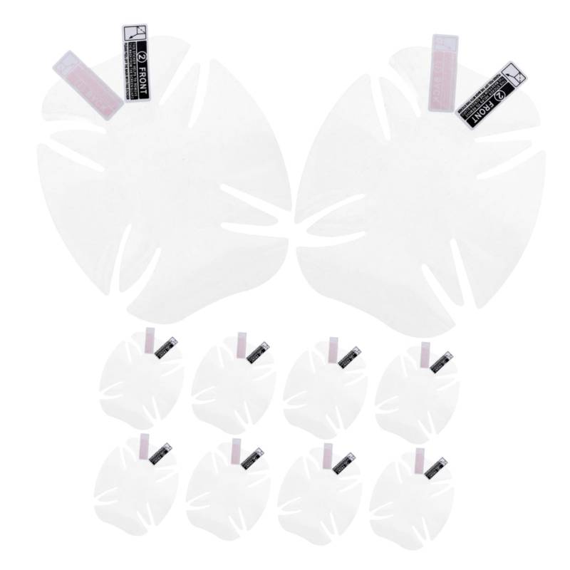 TOPBATHY 10Stücke Teiliges Autogriffschutz Aufkleber Transparent Selbstklebend Kratzschutz Für Autotüren Einsetzbar Einfache Anwendung Für Fahrzeugtypen von TOPBATHY