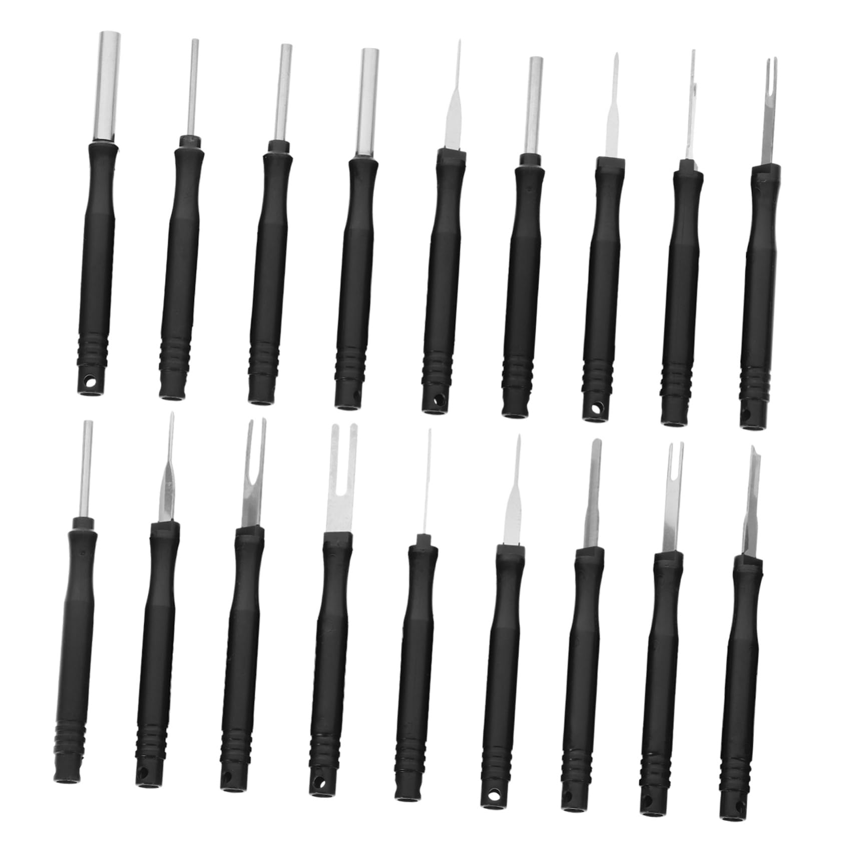 TOPBATHY 18 Stück Nadelauswerfer Entferner Stiftabzieher Terminal-Freigabewerkzeug Ausfall Terminal-Auswerfer-Kit Kfz-Werkzeuge für Mechaniker Terminalauswerfer Stahl TOPBATHY 18 Stück Nadelauswerfer Entferner Stiftabzieher Terminal-Freigabewerkzeug Ausfall Terminal-Auswerfer-Kit Kfz-Werkzeuge für Mechaniker Terminalauswerfer Stahl von TOPBATHY